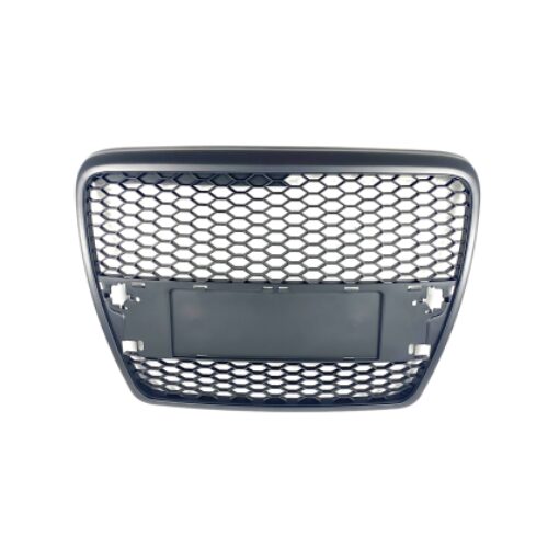 Решетка без емблема за Audi A6 4F (2004-2008) – черна RS Look