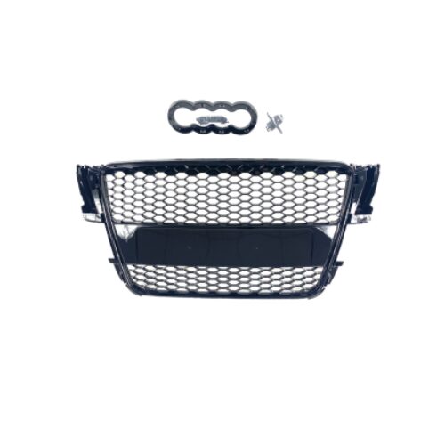 Решетка без емблема за Audi A5 (2008-2011) – RS Look черна