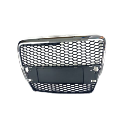 Решетка без емблема Audi A6 4F (2004-2008) – с хром рамка RS Look