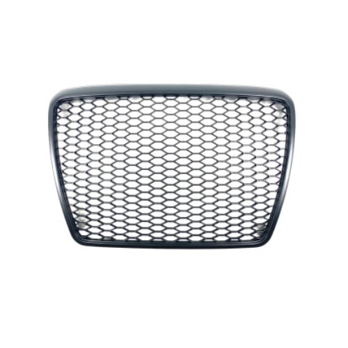 Решетка без емблема Audi A6 С6 (2008-2011) – RS Look черна