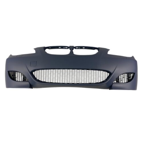 Предна броня за BMW E60 / E61 sedan / combi – M5 дизайн с решетки без отвори за халогени, грундирана