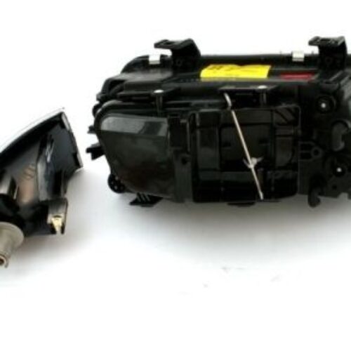 Кристални фарове за Audi A4 Angel Eyes (1995-1998) – черни