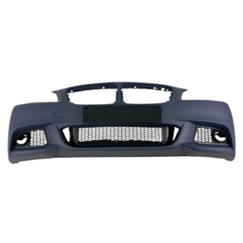 Предна броня за BMW F10 / F11 – M-Tech дизайн с и без отвори за парктроник, с отвори за пръскалки грундирана