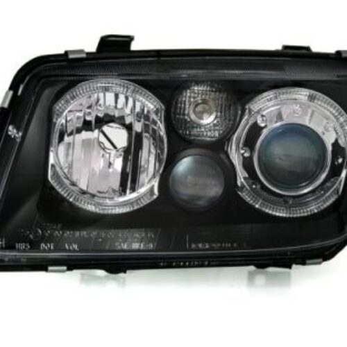 Кристални Фарове за Бора VW BORA – черни