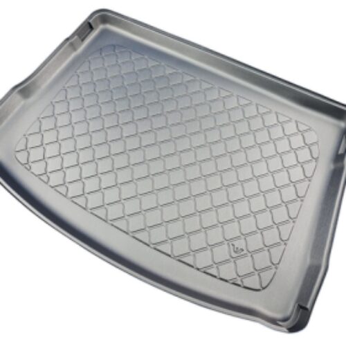 Гумирана стелка за багажник за Seat Leon IV / Leon IV Hybrid  / Leon IV e-Hybrid PHEV / Cupra Leon / Cupra Leon e-Hybrid hatchback (2020+); upper boot; adjustable boot floor in top position