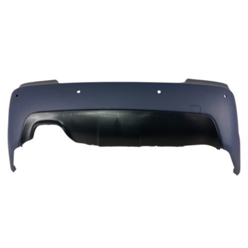 Задна броня за BMW E60 sedan (2003-2007) – M-Tech дизайн с отвори за парктроник 24mm грундирана