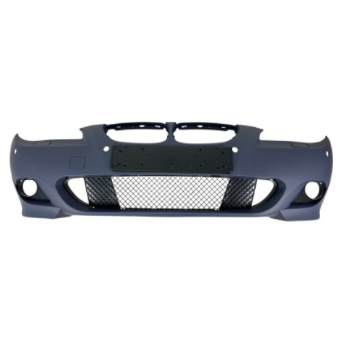Предна броня за BMW E60 (2003-2007) – M-Tech дизайн с отвори за парктроник 24mm