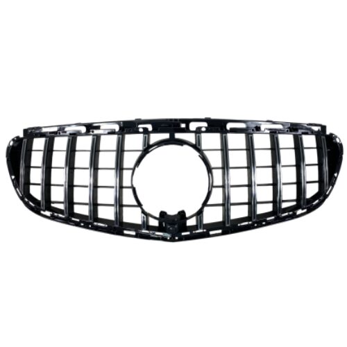 Решетка за Mercedes W212 E-Class (2014-2015) chrome/black – GT