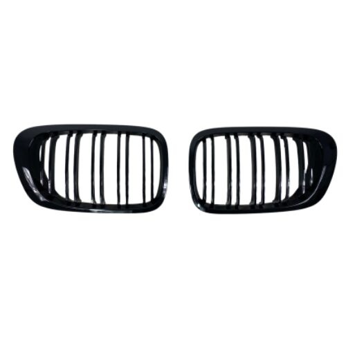 Решетки за BMW E46 (1998-2003) coupe – двойни гланц