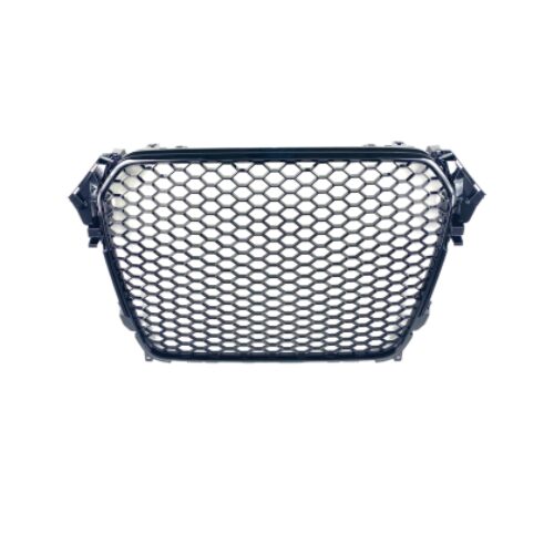 Решетка без емблема за Audi A4 B8 (2011-2014) – RS Look – Черна