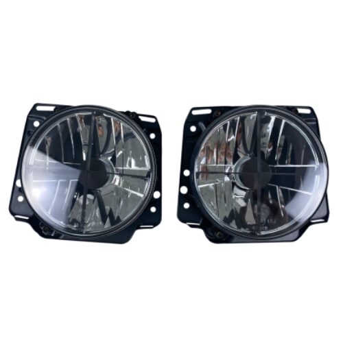 Кристални фарове с кръст GOLF II  (83-93) – хром