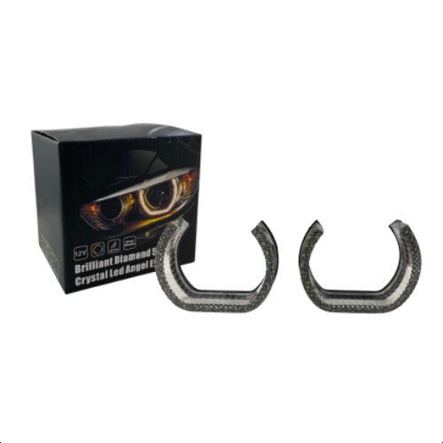 Капачка за лупи 3" Matrix Quadra M12 – за квадратни лупи с дневни светлини с функция мигач