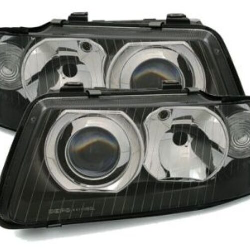 Кристални фарове за Audi A3 (2000-2003) – черни