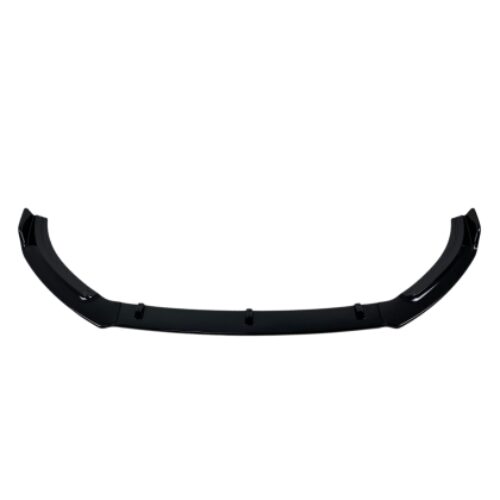 Добавка предна броня за Volkswagen Polo (2019+) – черен гланц