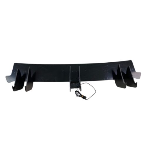 Дифузер за задна броня за Volkswagen Golf 8 GTI Blade със светлоотразител – черен гланц