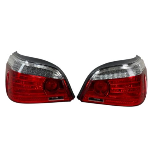 Диодни Led стопове за BMW E60 (2003-2007) –  facelift look червени