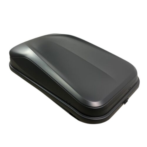 Автобокс Junior Easy 145x94x40cm с 85 mm крепежи, с ключ, 420 литра – черен