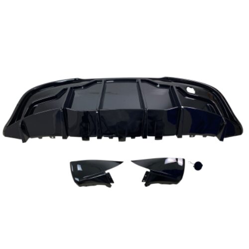 Дифузер за задна броня за Tesla Model Y – черен гланц